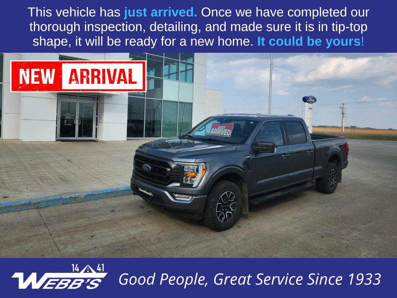 Used 2022 Ford F-150 XLT 4WD SuperCrew 6.5' Box for sale in Wainwright, AB