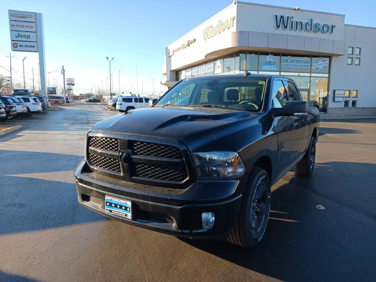 Used 2023 RAM 1500 Classic HTD SEATS & WHEEL / RMT START / BLACK APPEARANCE for sale in Windsor, ON