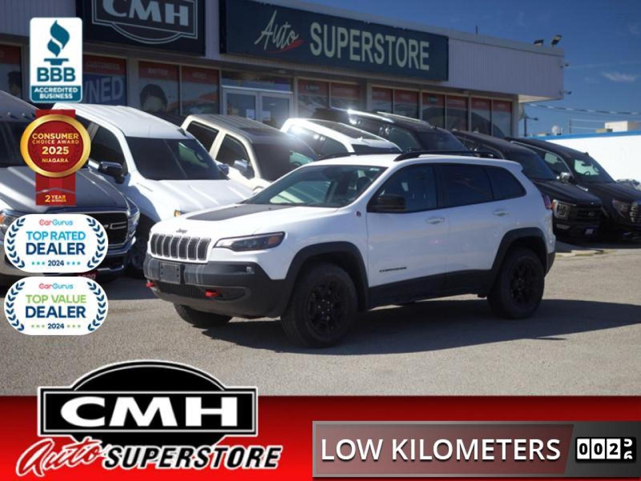 2022 Jeep Cherokee Trailhawk  **LOW KMS - 1 OWNER**