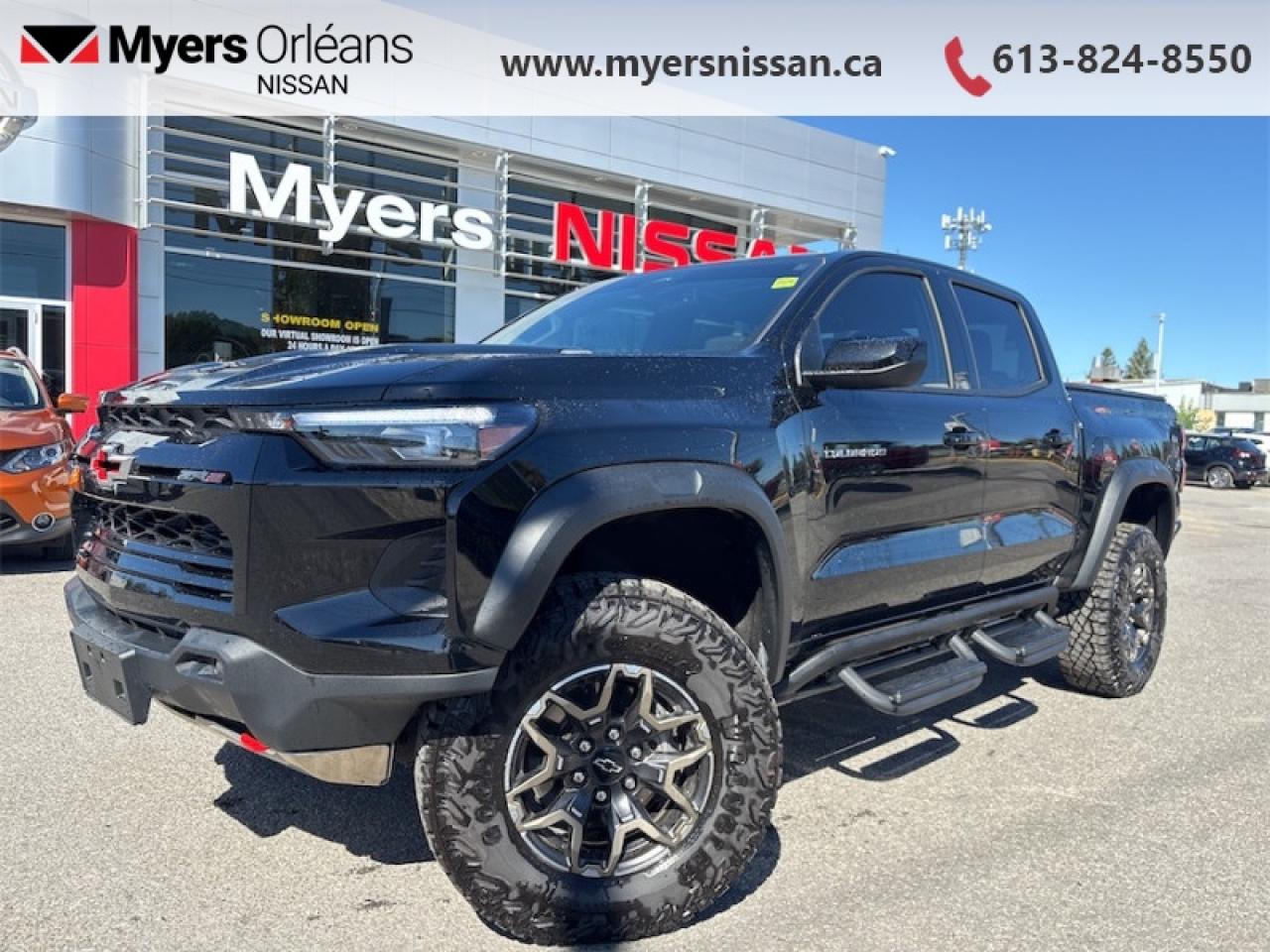 Used 2024 Chevrolet Colorado ZR2  ZR2 Factory Off-Road Package, Lifted, BIG A/T Tires, all factory fitted and ready to go!!! BOSE sound system factory upgrade. for sale in Orleans, ON