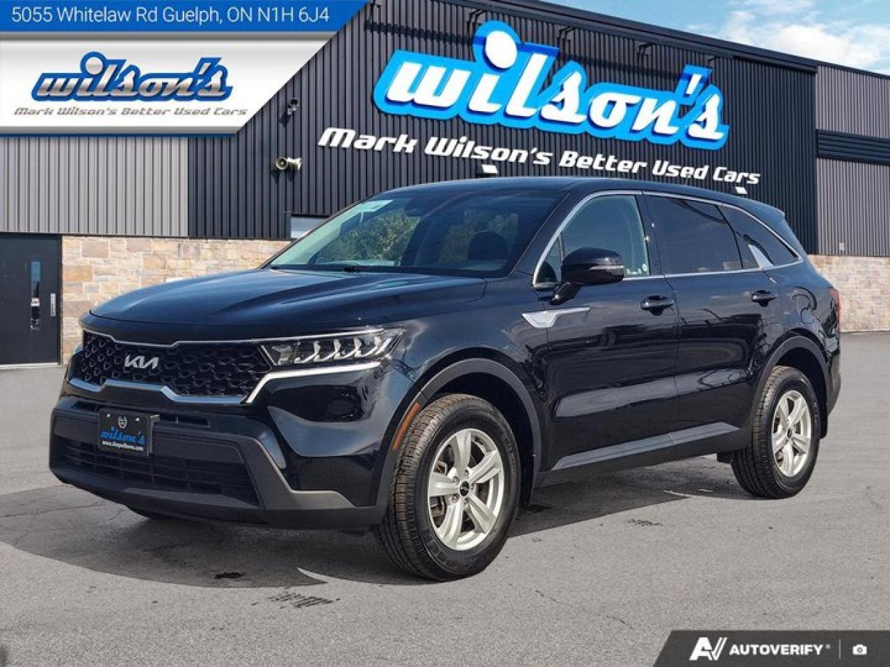 Used 2022 Kia Sorento LX+ AWD | 3rd Row | Heated Seats | CarPlay + Android | Rear Camera | Alloy Wheels and More ! for sale in Guelph, ON