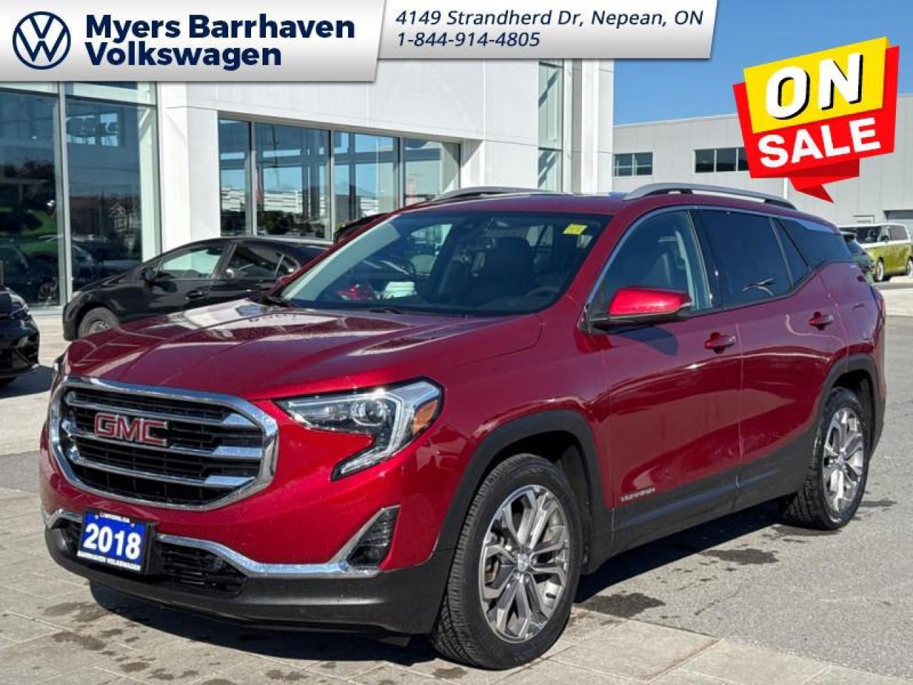 Used 2018 GMC Terrain SLT  - Leather Seats -  Heated Seats for sale in Nepean, ON