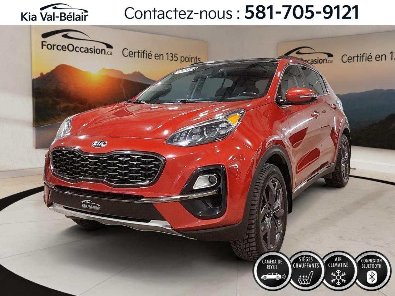Used 2022 Kia Sportage EX S *AWD *TOIT PANO *CUIR *SIEGES CHAUFF *CAMERA *CARPLAY for sale in Québec, QC