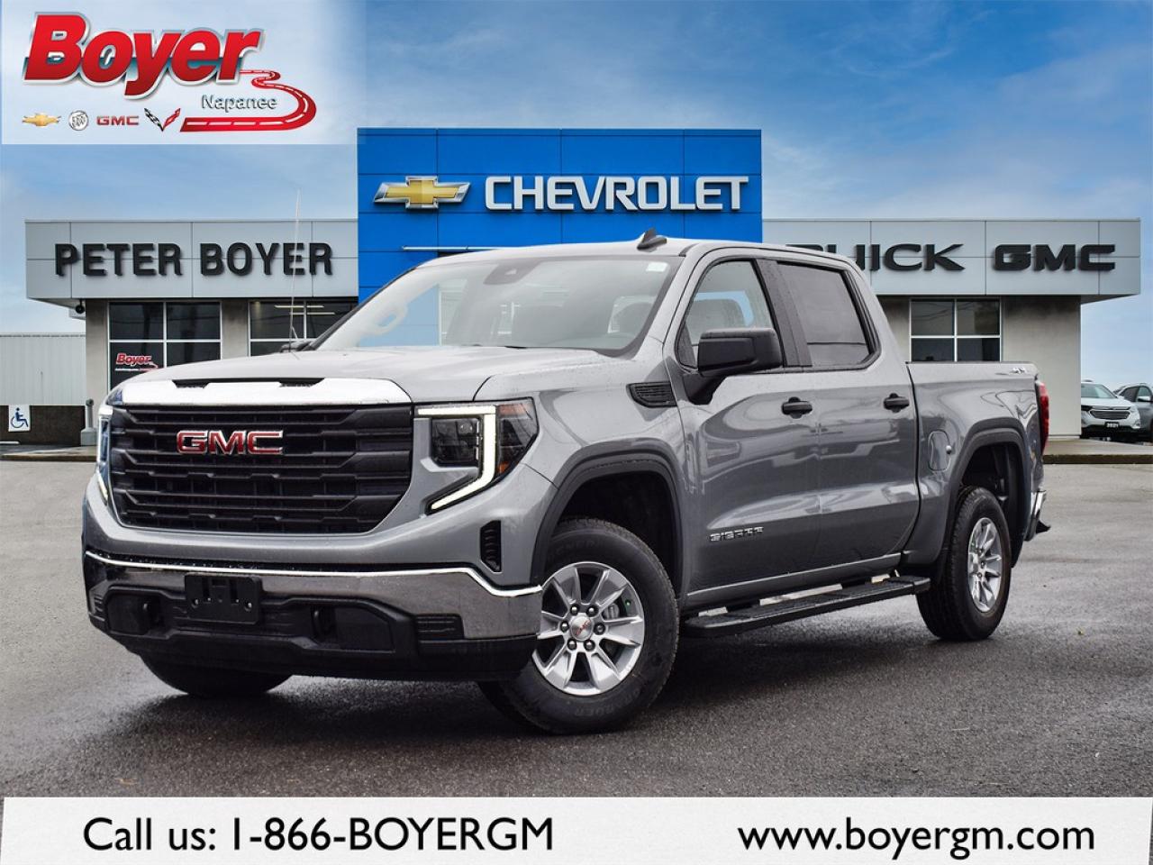 New 2026 GMC Sierra 1500 Crew Cab Short Box 4-Wheel Drive Pro for sale in Napanee, ON