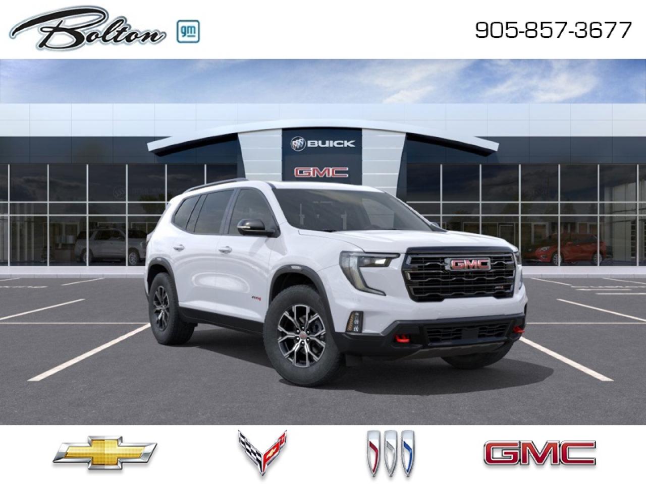 New 2026 GMC Acadia AT4 for sale in Bolton, ON
