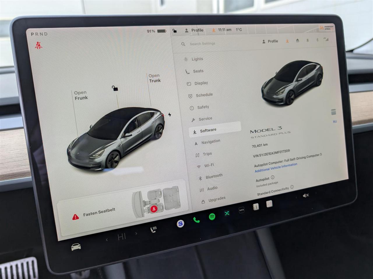 2021 Tesla Model 3 STANDARD RANGE PLUS Photo