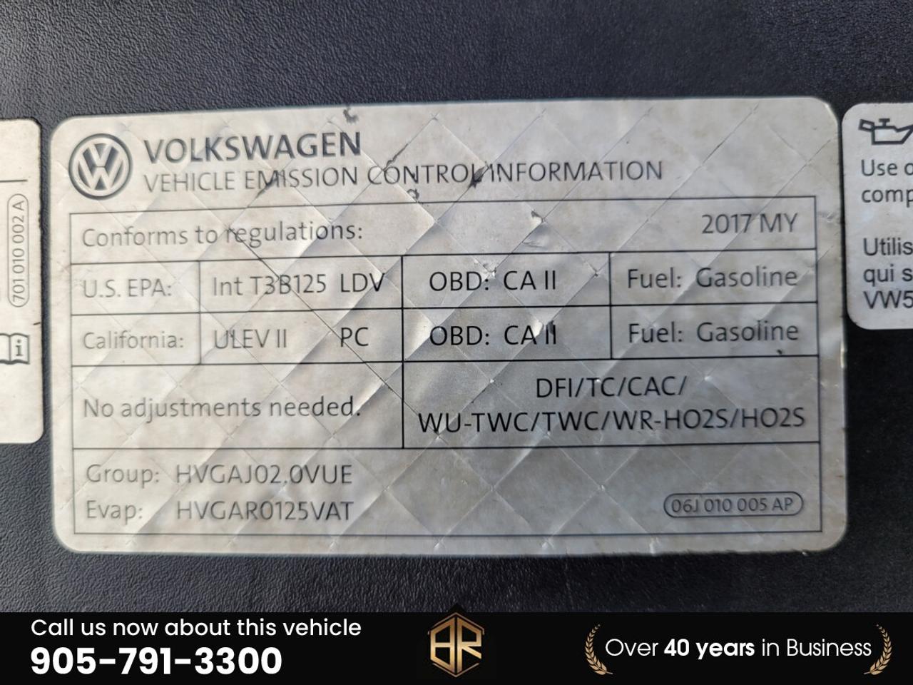 2017 Volkswagen Tiguan S | No  Accidents Reported Photo