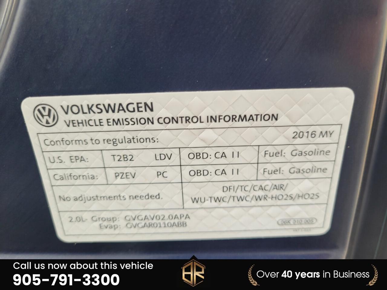 2016 Volkswagen Golf GTI No  Accidents Reported | Sun Roof Photo
