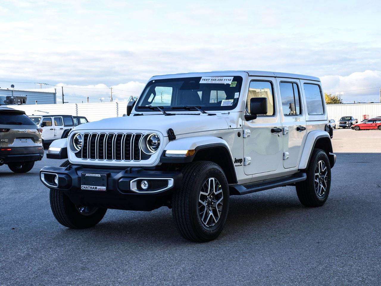 New 2026 Jeep Wrangler Sahara 4 Door 4x4 for sale in Chatham, ON