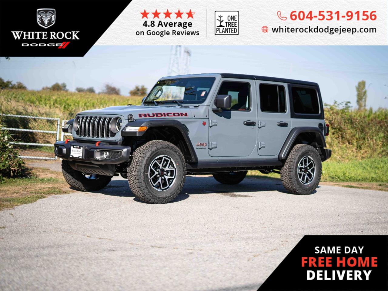 New 2025 Jeep Wrangler RUBICON for sale in Surrey, BC