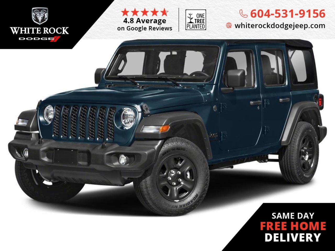 New 2025 Jeep Wrangler RUBICON for sale in Surrey, BC