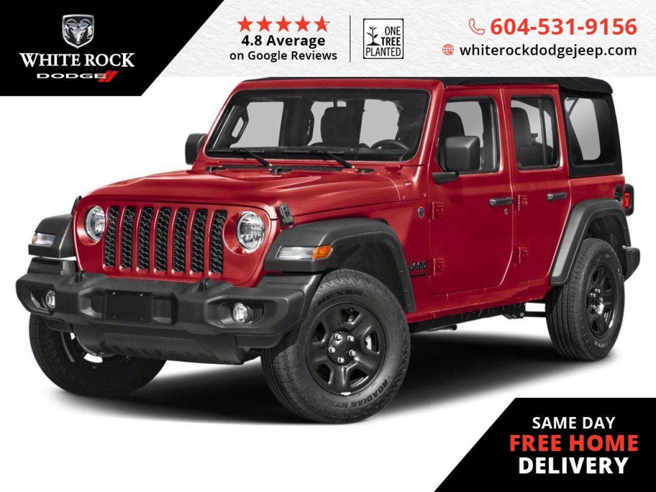 New 2025 Jeep Wrangler RUBICON for sale in Surrey, BC