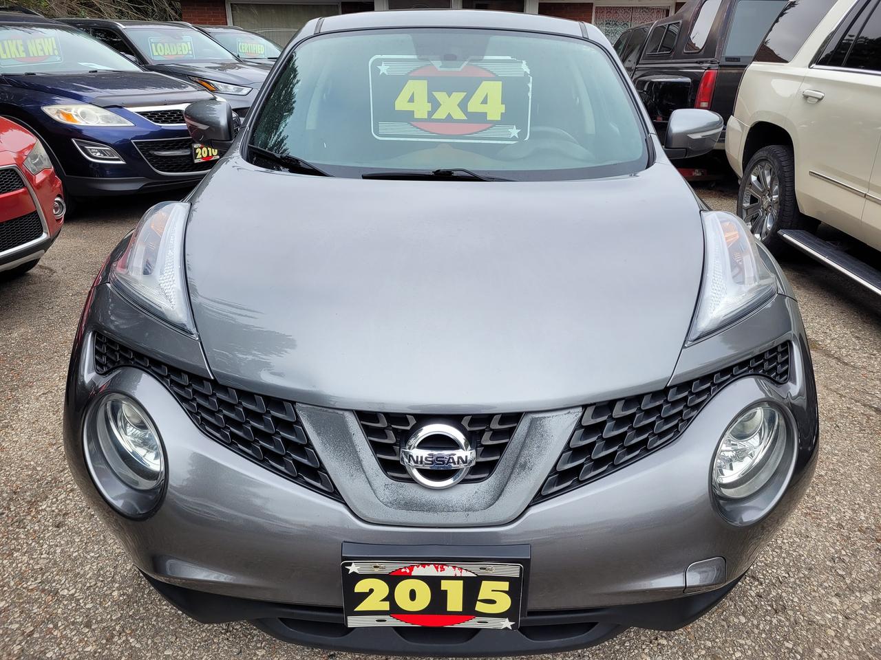 2015 Nissan Juke 5dr Wgn CVT SV AWD Clean CarFax Finance Trades OK! Photo1