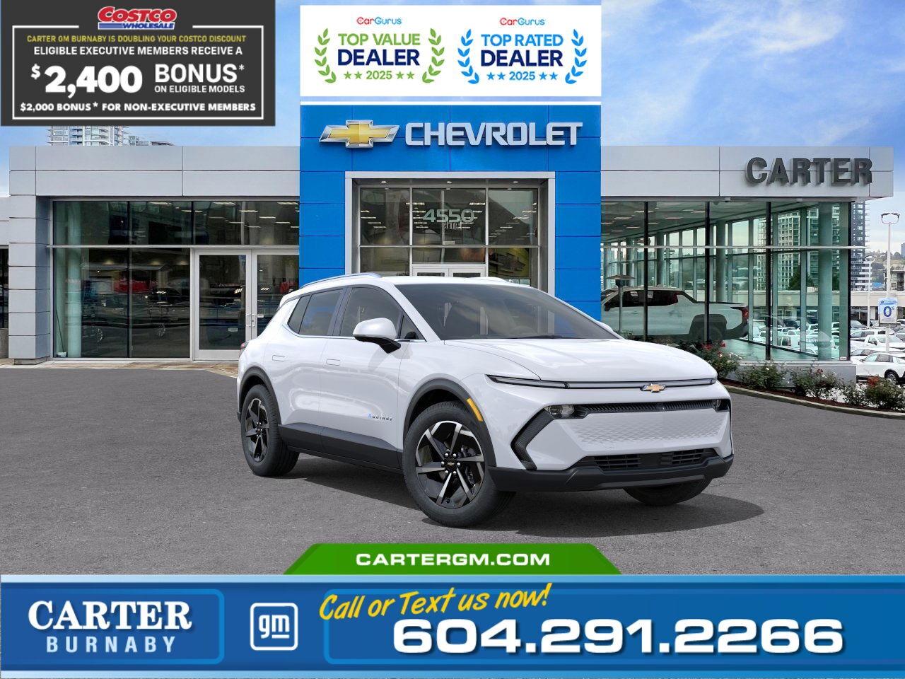 New 2026 Chevrolet Equinox EV LT AWD | Double Costco Bonus: Up to $2,400! for sale in Burnaby, BC