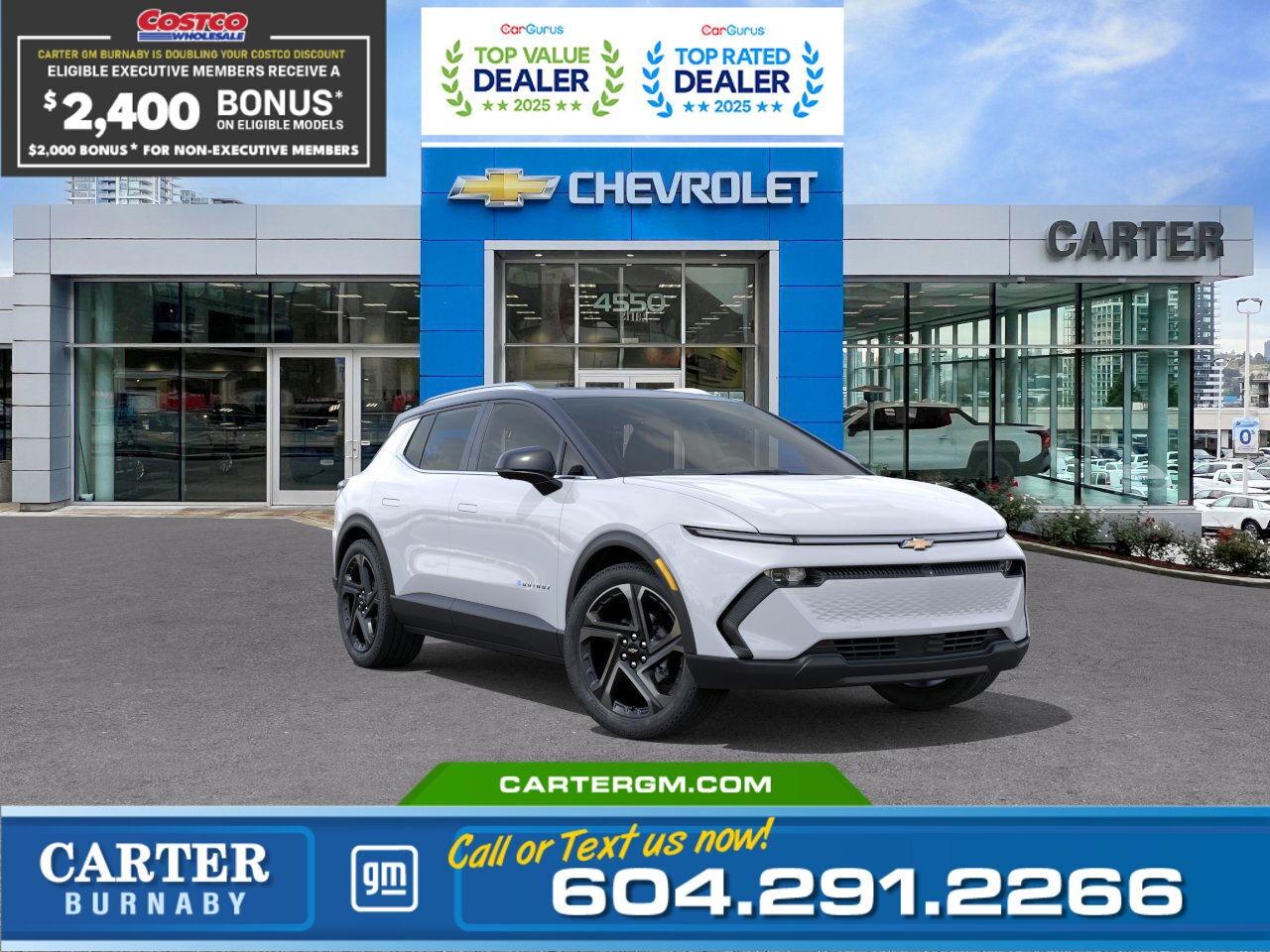 New 2026 Chevrolet Equinox EV LT FWD | Double Costco Bonus: Up to $2,400! for sale in Burnaby, BC