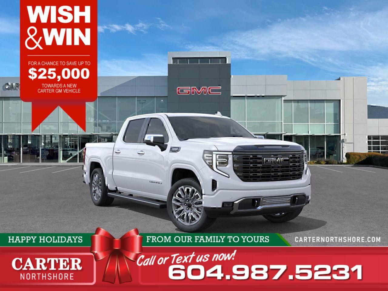 New 2026 GMC Sierra 1500 DENALI ULTIMATE 4WD | Alum Wheels/Heated & Vented for sale in North Vancouver, BC