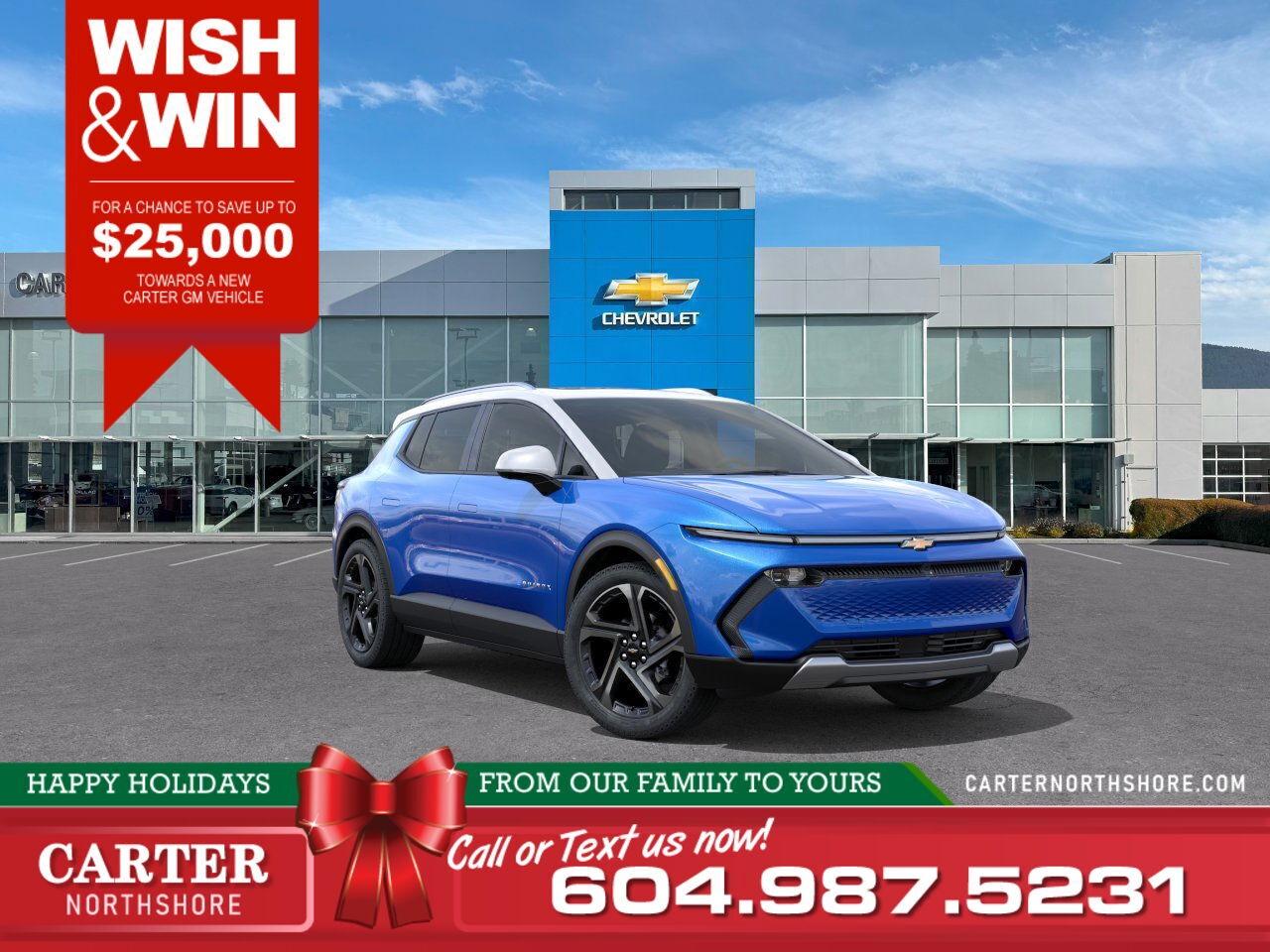 New 2026 Chevrolet Equinox EV 2LT FWD | WISH & WIN - SAVE UP TO $25,000! for sale in North Vancouver, BC