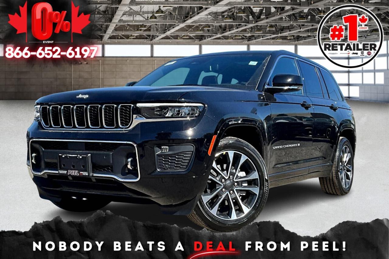 New 2025 Jeep Grand Cherokee OVERLAND | Lux Tech 4 | Tow Pkg | Dual-Pane Roof for sale in Mississauga, ON