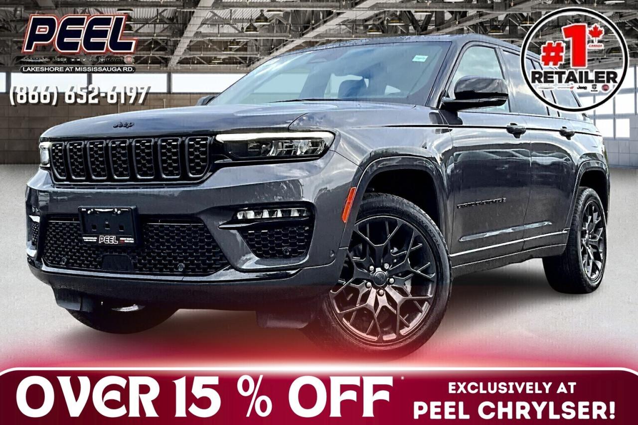 New 2025 Jeep Grand Cherokee SUMMIT RESERVE | High Altitude | Adv Protech | 4X4 for sale in Mississauga, ON