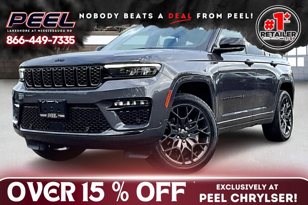 New 2025 Jeep Grand Cherokee SUMMIT RESERVE | High Altitude | Adv Protech | 4X4 for sale in Mississauga, ON