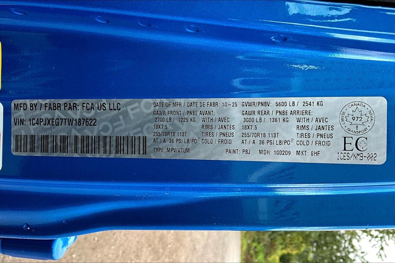 2026 Jeep Wrangler SAHARA 4DR | Sky-Top | Leather | 18" Alloys | Nav Photo