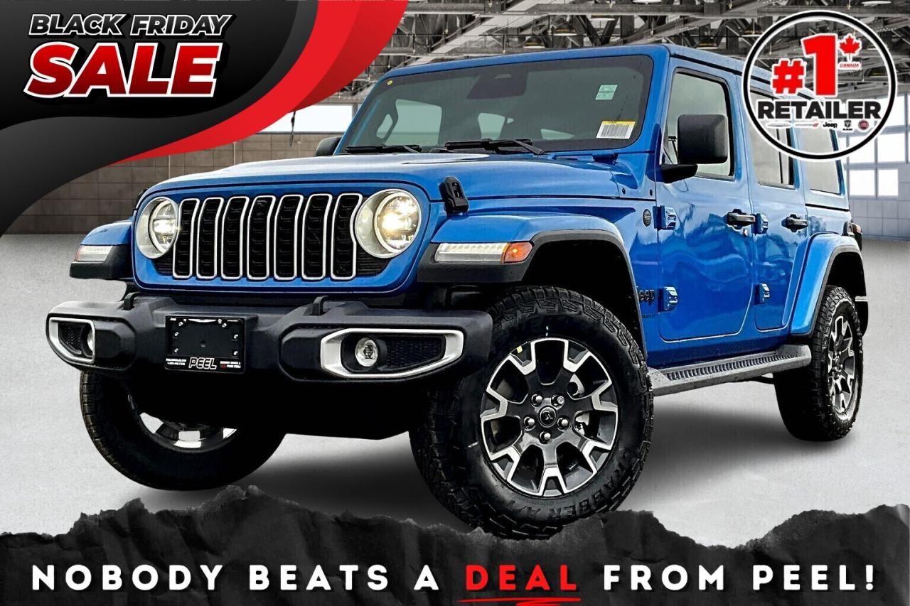 2026 Jeep Wrangler SAHARA 4DR | Sky-Top | Leather | 18" Alloys | Nav Photo0