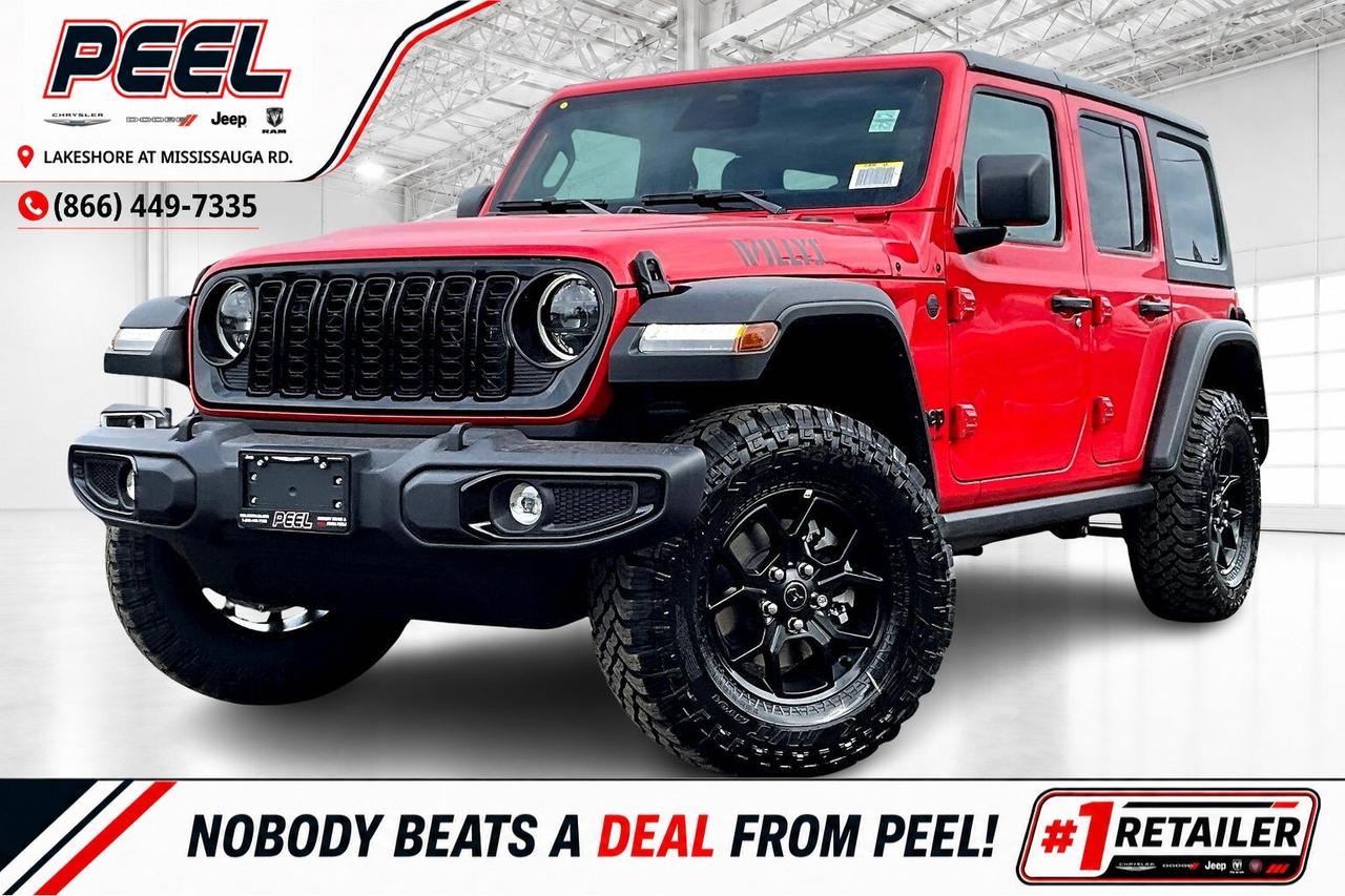 2026 Jeep Wrangler WILLYS 4DR | Hardtop | Conv & Safety Grp | 4X4 Photo0
