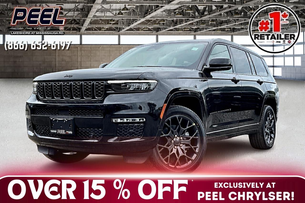 New 2025 Jeep Grand Cherokee L SUMMIT RESERVE | High Altitude | 7-PASSENGER for sale in Mississauga, ON