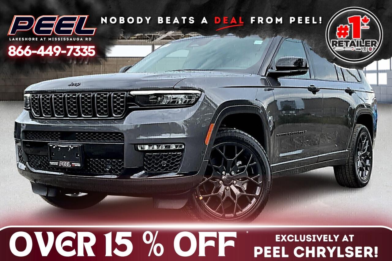 New 2025 Jeep Grand Cherokee L SUMMIT RESERVE | High Altitude | Adv Protech | 4X4 for sale in Mississauga, ON
