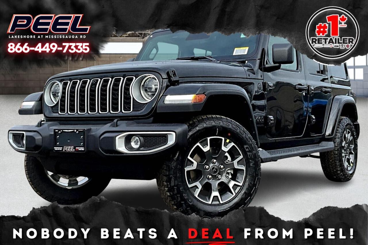 New 2026 Jeep Wrangler SAHARA | Sky-Top | Leather | Tow Pkg | 18