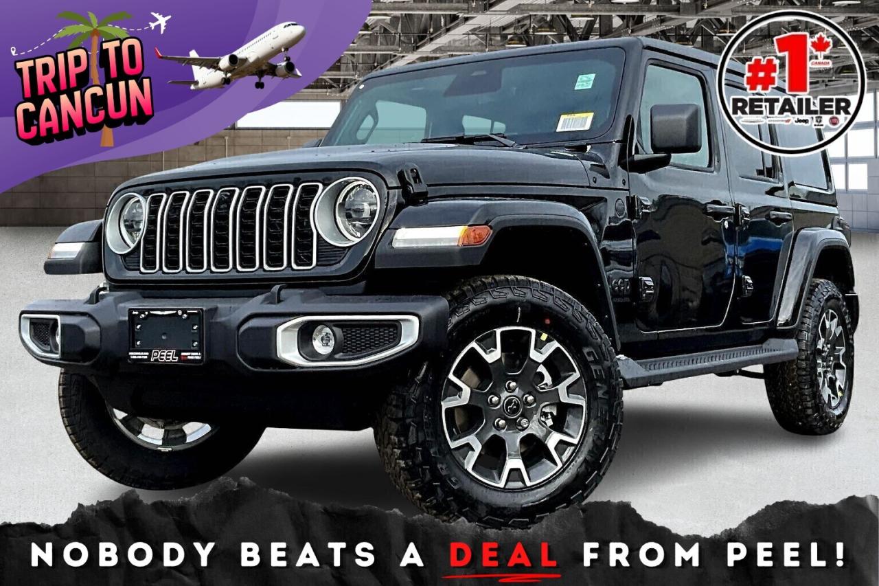 2026 Jeep Wrangler SAHARA | Sky-Top | Leather | Tow Pkg | 18" Wheels Photo0