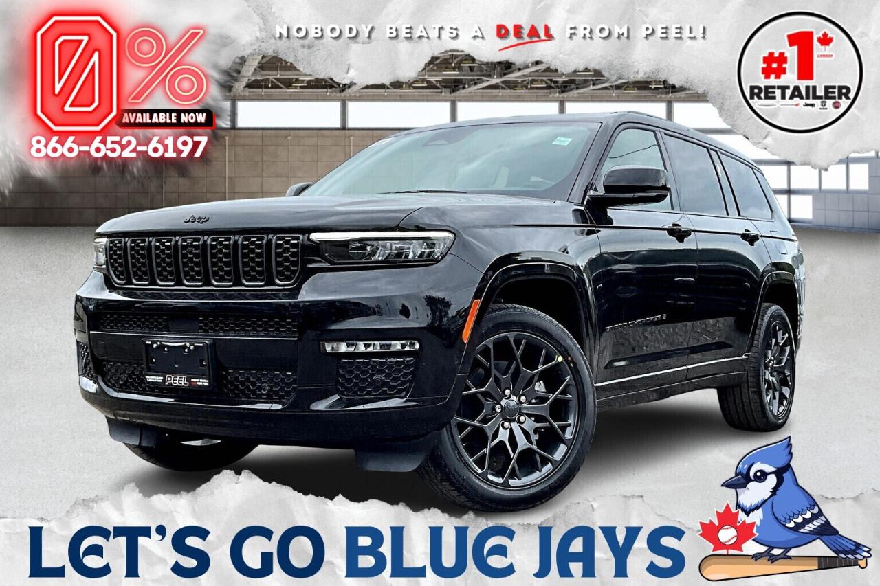 New 2025 Jeep Grand Cherokee L SUMMIT RESERVE | High Altitude | 7-PASSENGER for sale in Mississauga, ON