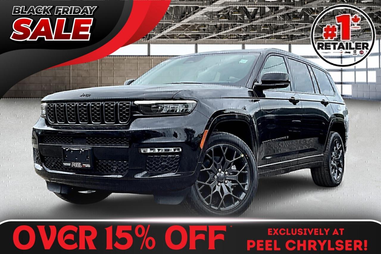 New 2025 Jeep Grand Cherokee L SUMMIT RESERVE | High Altitude | 7-PASSENGER for sale in Mississauga, ON