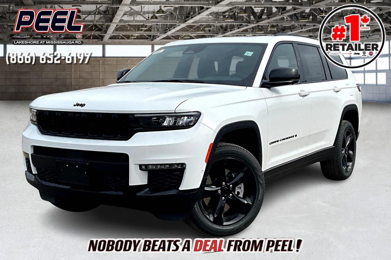 New 2025 Jeep Grand Cherokee L LIMITED | Black App Pkg | Pano Roof | LuxTech 2 for sale in Mississauga, ON