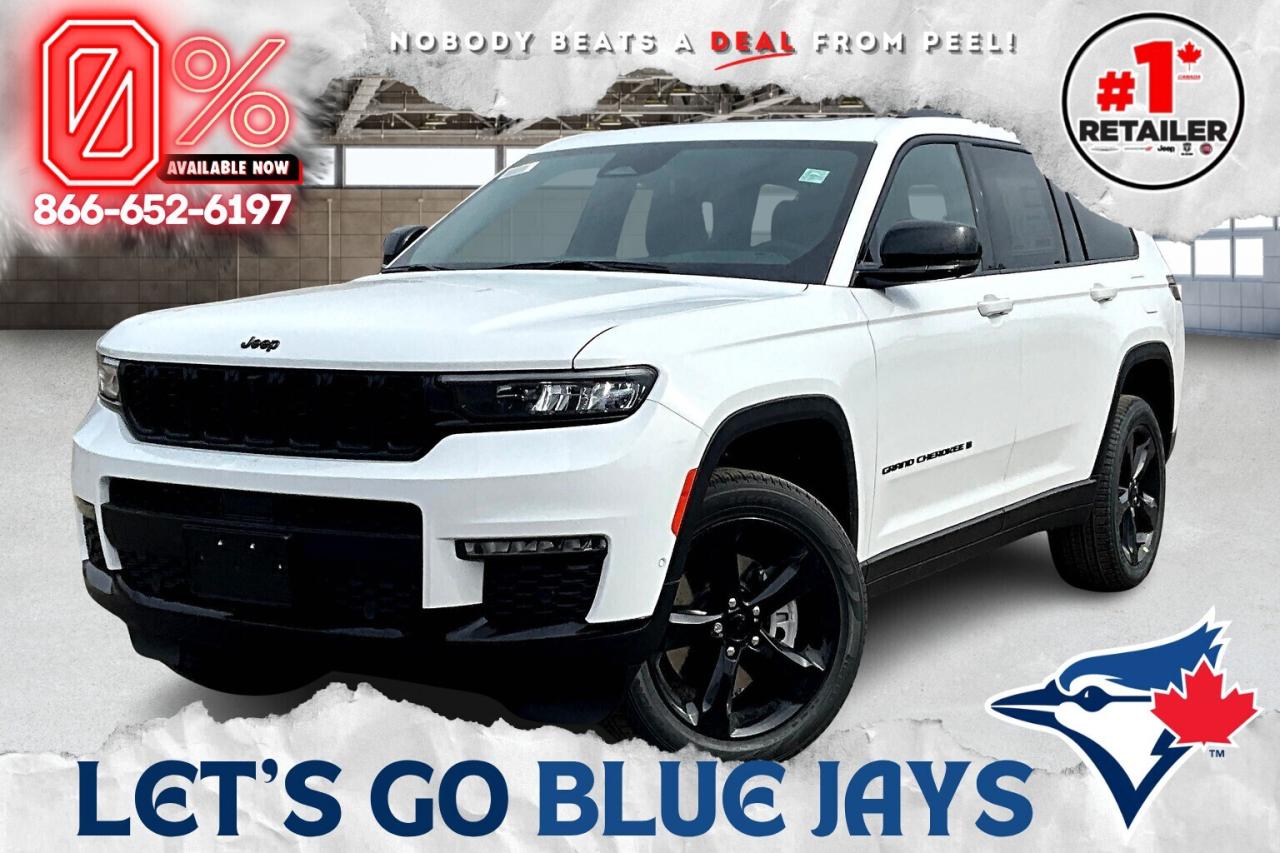 New 2025 Jeep Grand Cherokee L LIMITED | Black App Pkg | Pano Roof | LuxTech 2 for sale in Mississauga, ON
