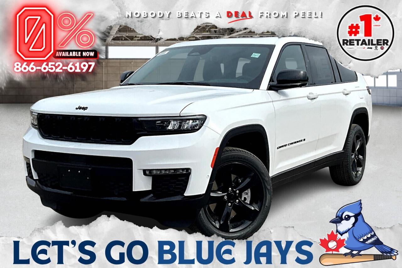New 2025 Jeep Grand Cherokee L LIMITED | Black App Pkg | Pano Roof | LuxTech 2 for sale in Mississauga, ON