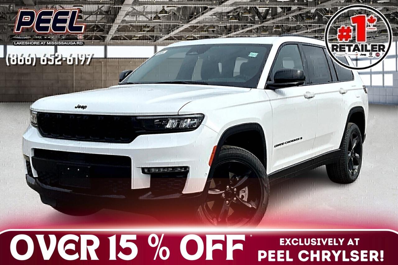 New 2025 Jeep Grand Cherokee L LIMITED | Black App Pkg | Pano Roof | LuxTech 2 for sale in Mississauga, ON