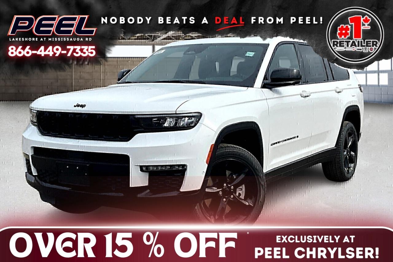 New 2025 Jeep Grand Cherokee L LIMITED | Black App Pkg | Pano Roof | LuxTech 2 for sale in Mississauga, ON