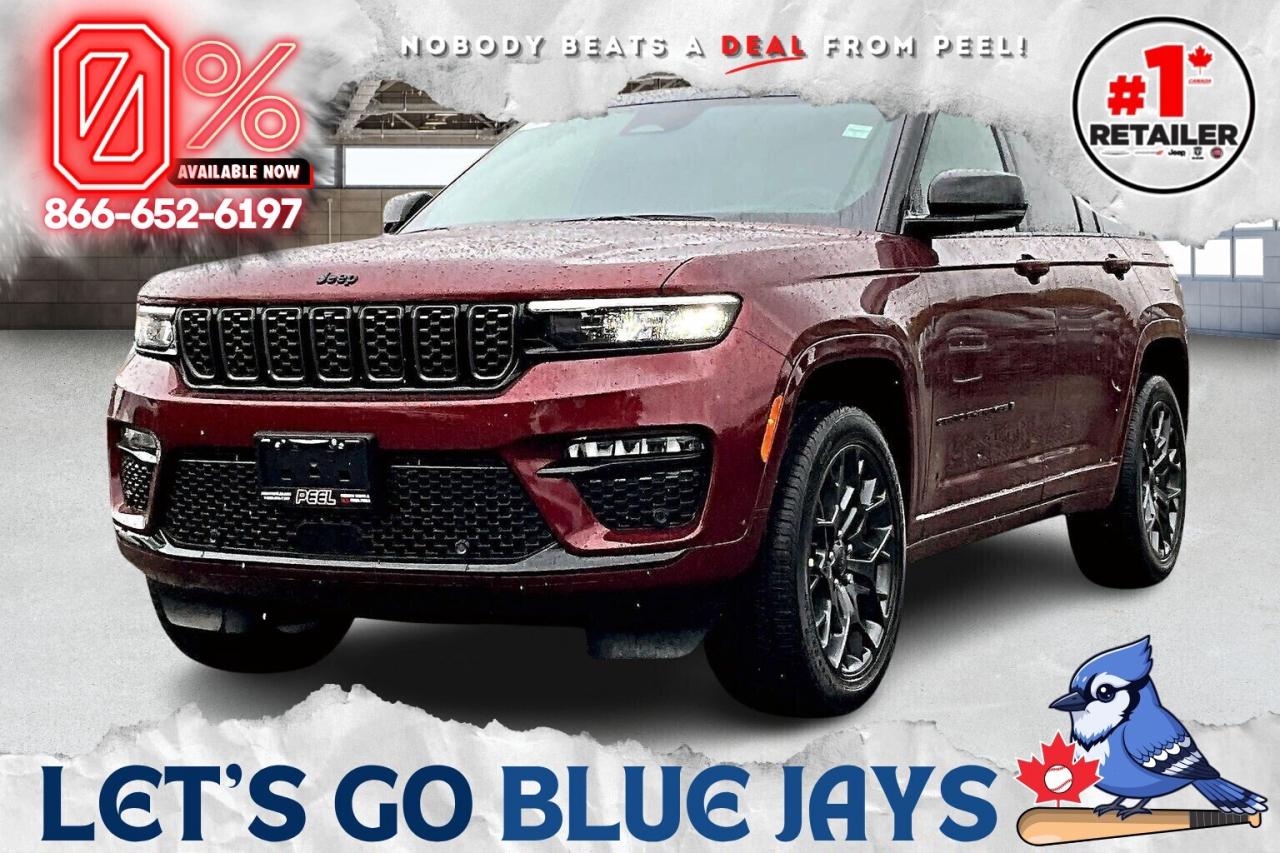 New 2025 Jeep Grand Cherokee SUMMIT RESERVE | High Altitude | Adv Protech | 4X4 for sale in Mississauga, ON