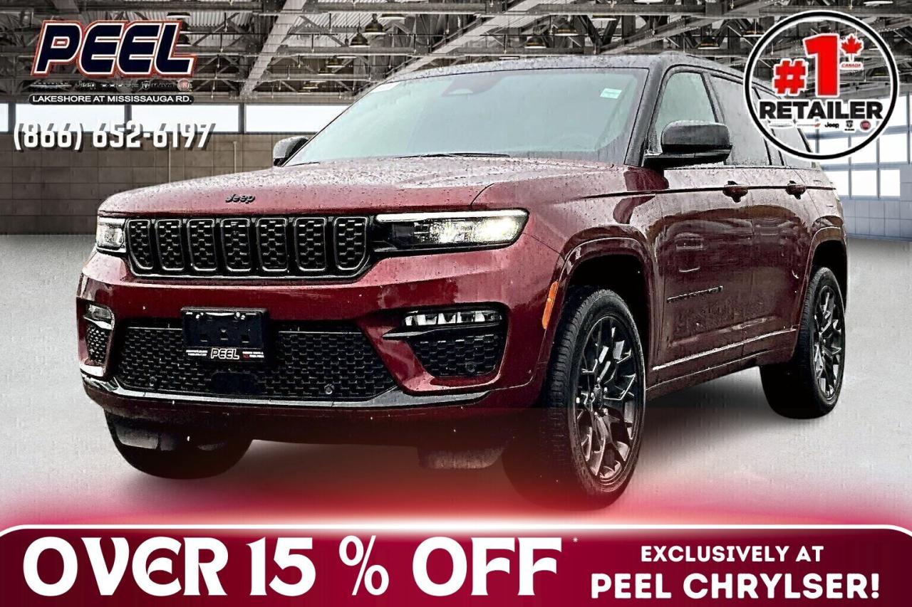 New 2025 Jeep Grand Cherokee SUMMIT RESERVE | High Altitude | Adv Protech | 4X4 for sale in Mississauga, ON