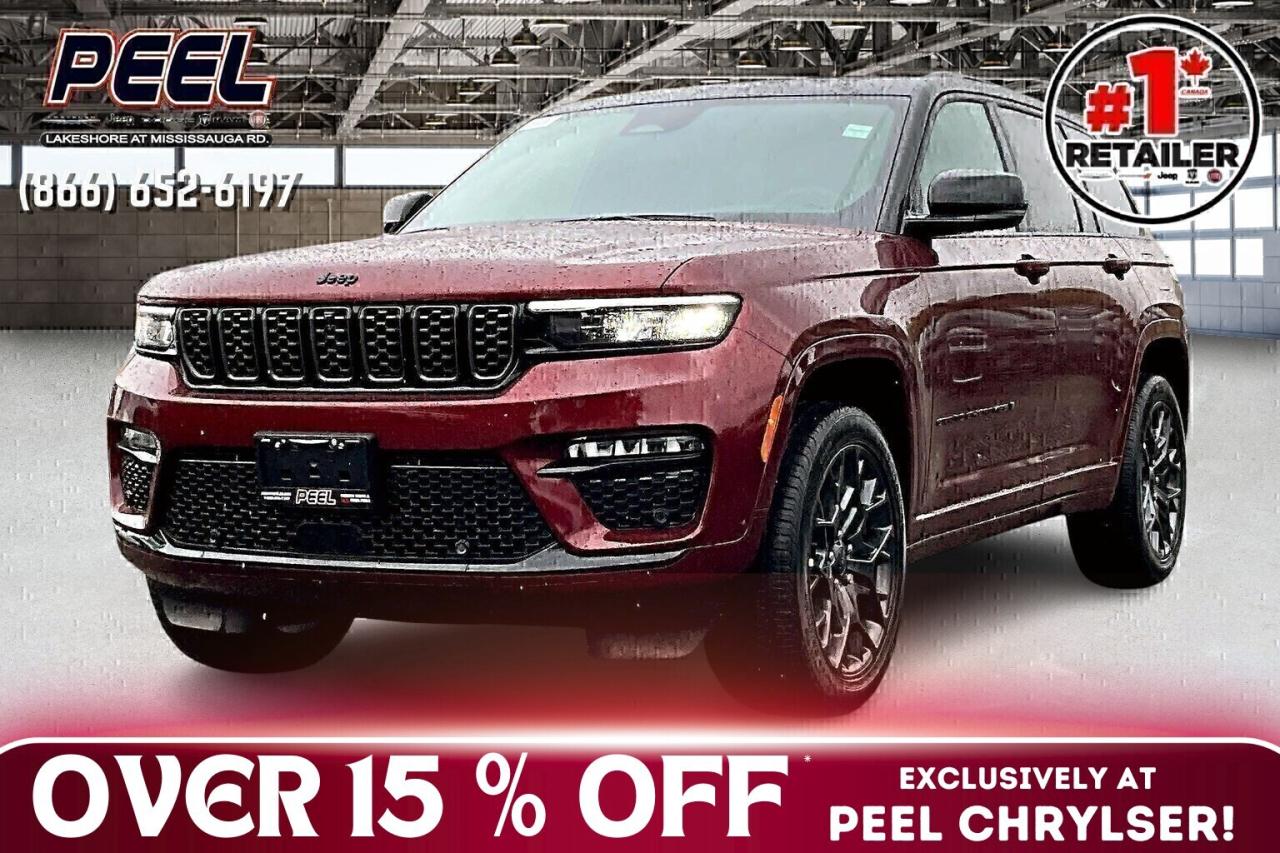 New 2025 Jeep Grand Cherokee SUMMIT RESERVE | High Altitude | Adv Protech | 4X4 for sale in Mississauga, ON
