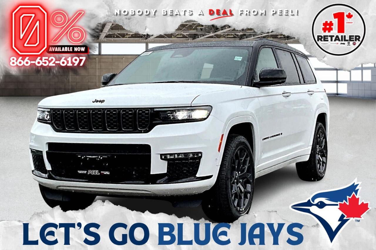 New 2025 Jeep Grand Cherokee L SUMMIT RESERVE | High Altitude | Adv Protech | 4X4 for sale in Mississauga, ON