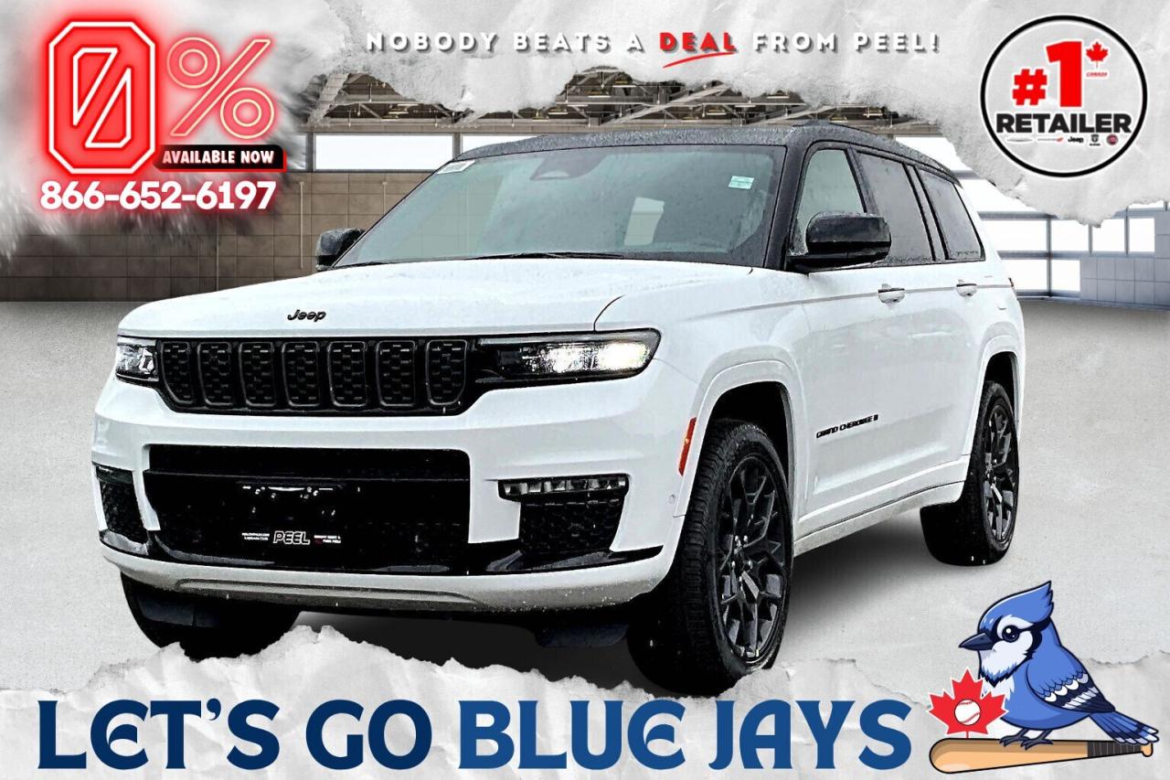 New 2025 Jeep Grand Cherokee L SUMMIT RESERVE | High Altitude | Adv Protech | 4X4 for sale in Mississauga, ON