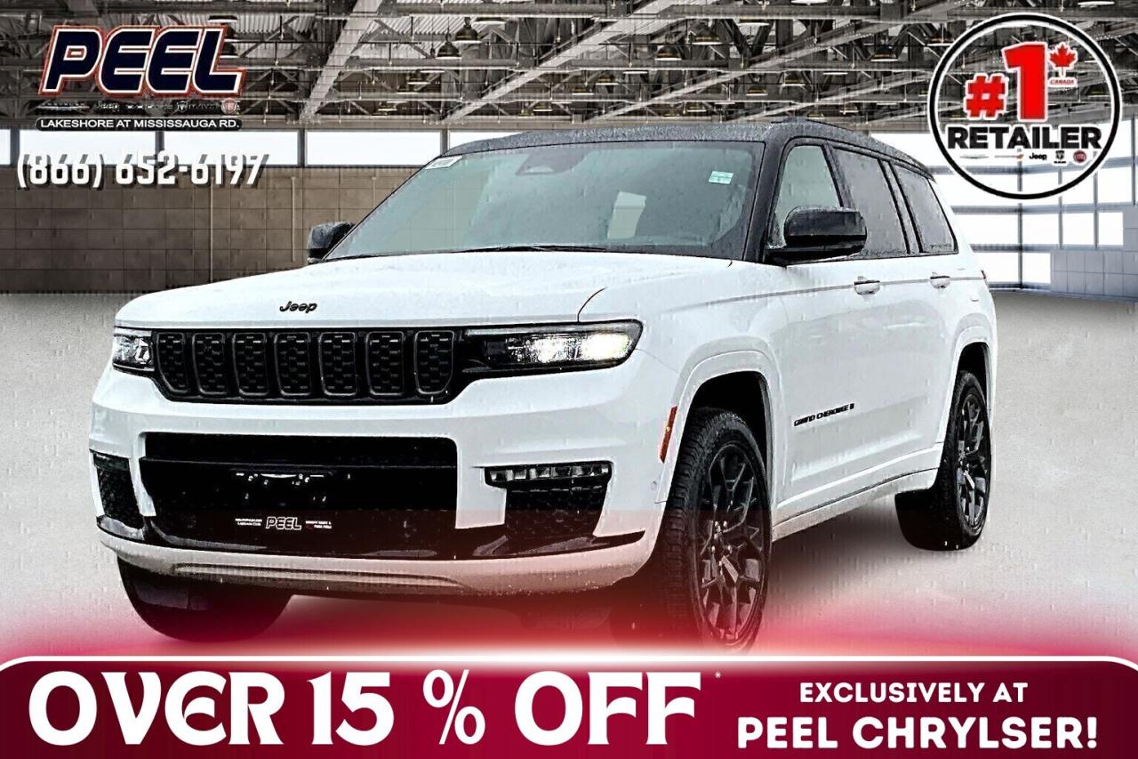 New 2025 Jeep Grand Cherokee L SUMMIT RESERVE | High Altitude | Adv Protech | 4X4 for sale in Mississauga, ON