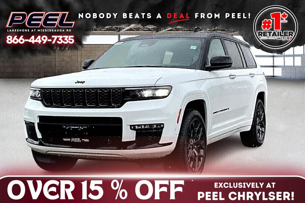 New 2025 Jeep Grand Cherokee L SUMMIT RESERVE | High Altitude | Adv Protech | 4X4 for sale in Mississauga, ON