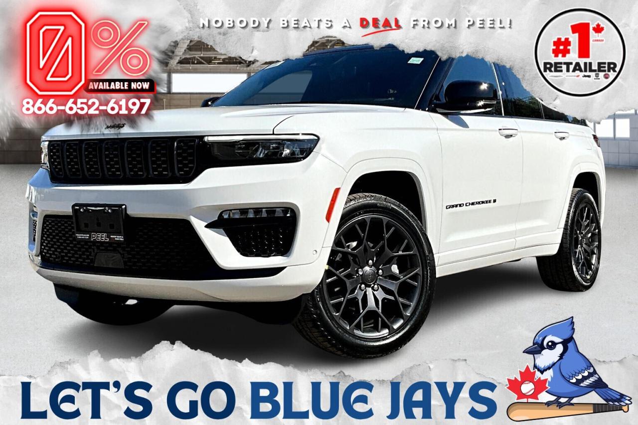 New 2025 Jeep Grand Cherokee SUMMIT RESERVE | High Altitude | Adv Protech | 4X4 for sale in Mississauga, ON