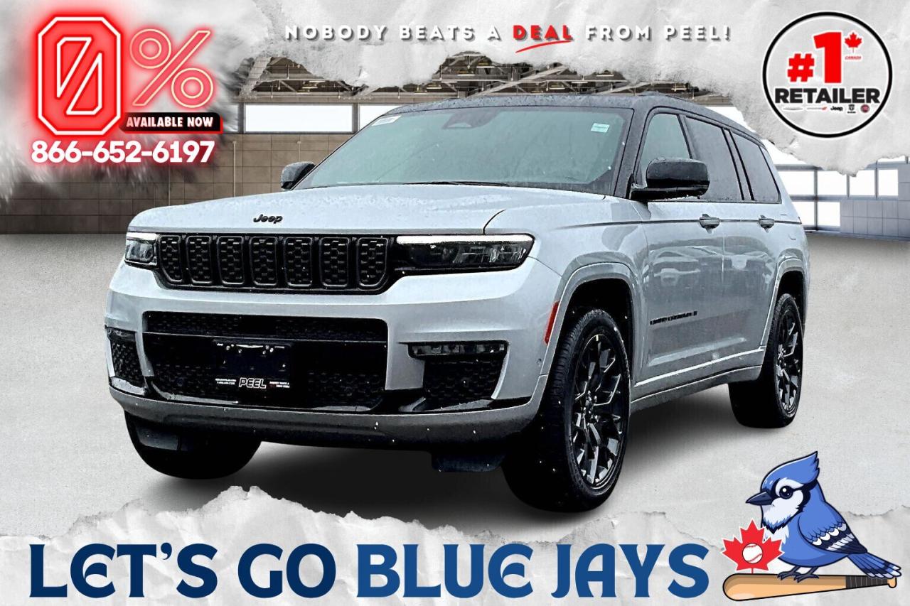 New 2025 Jeep Grand Cherokee L SUMMIT RESERVE | High Altitude | Adv Protech | 4X4 for sale in Mississauga, ON