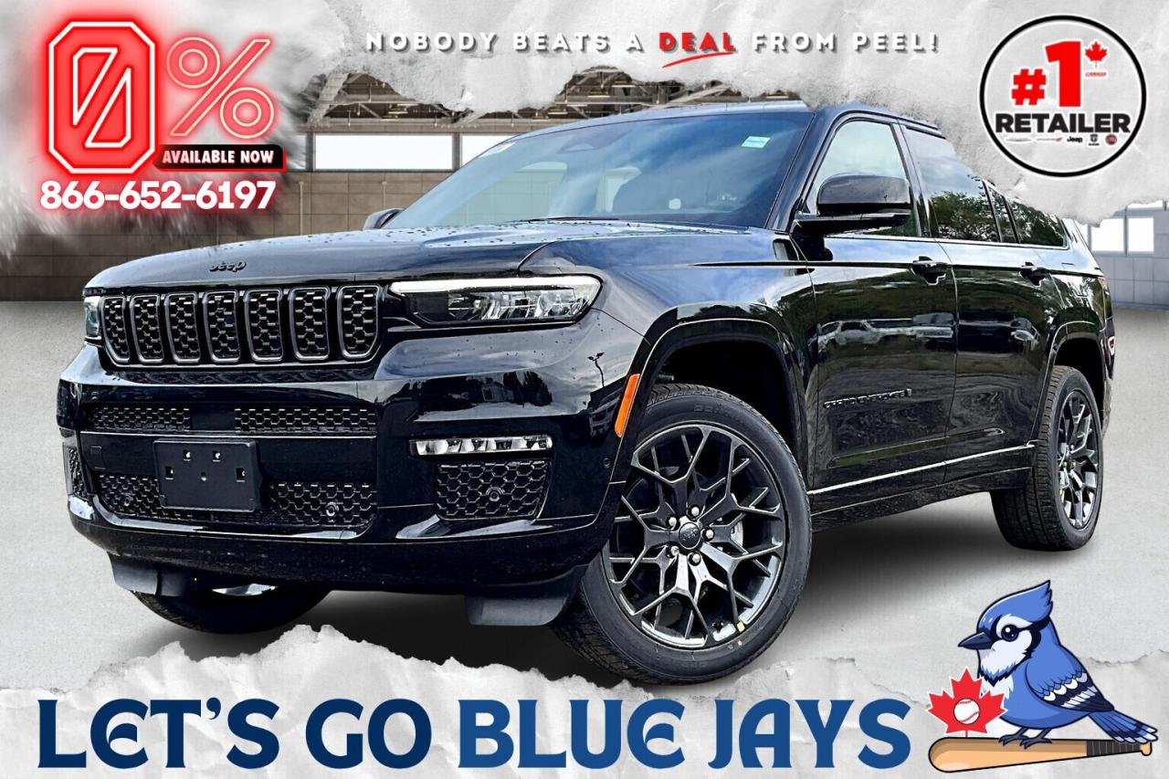 New 2025 Jeep Grand Cherokee L SUMMIT RESERVE | High Altitude | Adv Protech | 4X4 for sale in Mississauga, ON