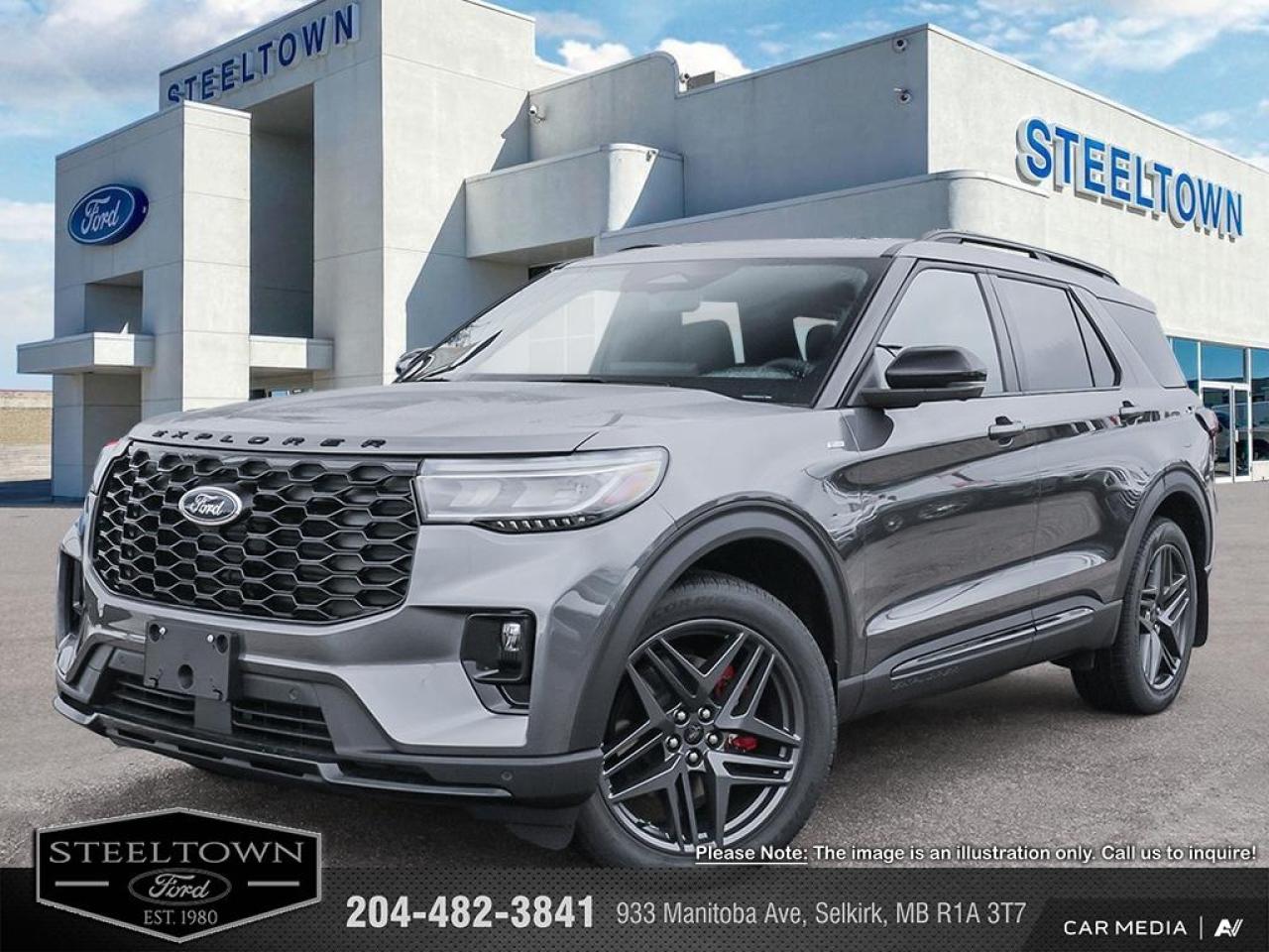 New 2025 Ford Explorer ST-Line  - BlueCruise -  Navigation for sale in Selkirk, MB