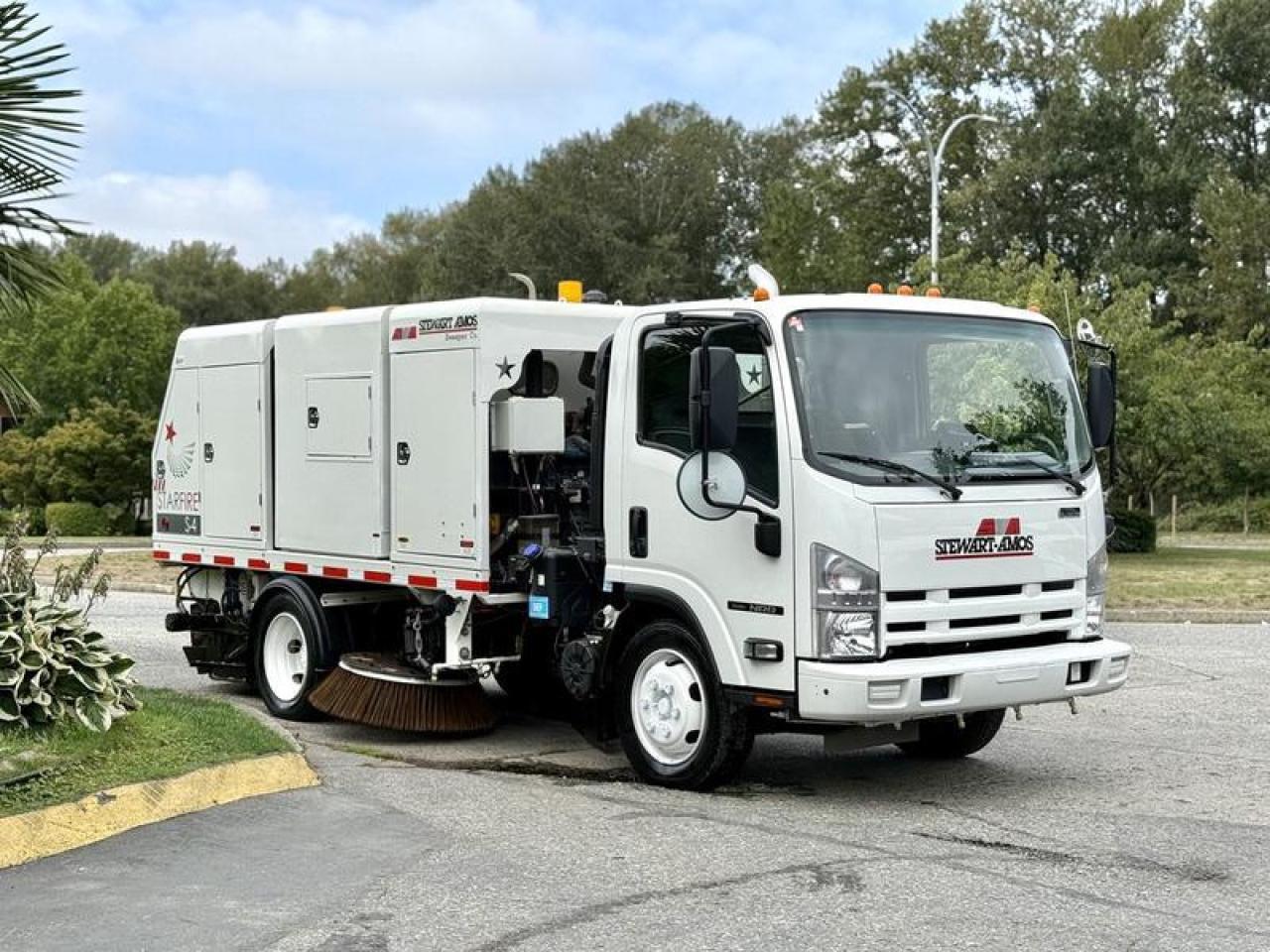 Used 2013 Isuzu NRR StarFire S-4 Diesel Street Sweeper for sale in Burnaby, BC